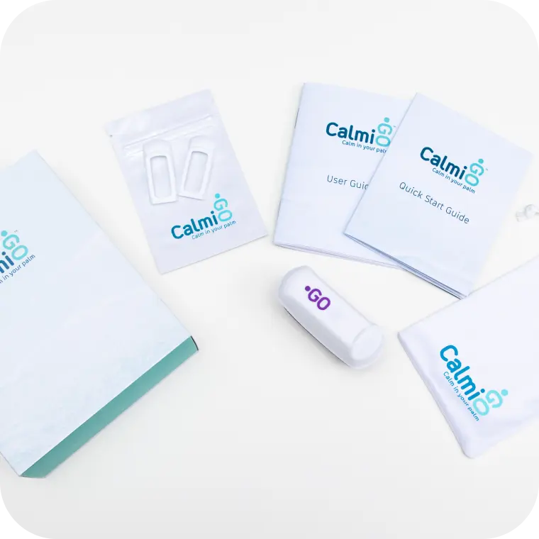 Content of CalmiGo's box